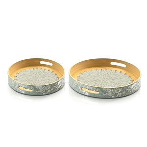 High Good Quality Bamboo Rattan <b>Trays</b> Set Table Serving Decorative <b>Trays</b> Home Wholesale Good Price <b>Kitchen</b> <b>Tray</b> Organizer - Product Image 1