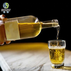 Botella de Vidrio para <span class=keywords><strong>Vino</strong></span> al por Mayor de 330 ml, 375 ml y 500 ml con Patrón Vertical, Utilizada para <span class=keywords><strong>Vino</strong></span>, Vodka, Whisky y Bebidas - Product Image 5