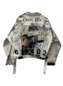 Veste en jean d'extérieur de haute qualité et taille plus pour hommes veste en jean en coton vendue en ligne pour hommes - Product Image 3