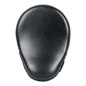 Almohadillas de enfoque negras de entrenamiento profesional, mitones de enfoque de boxeo de cuero genuino hechos a medida, almohadillas de enfoque de perforación con logotipo de gimnasio OEM - Product Image 6