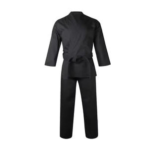 Vente en gros de vêtements d'arts martiaux en coton unisexe de haute qualité avec logo personnalisé tenues de karaté et uniformes de Taekwondo pour hommes et femmes - Product Image 2
