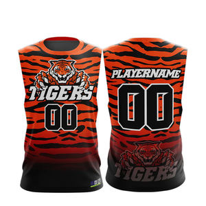 เสื้อเจอร์ซีย์แบบมีสายรัด7ต่อ7เสื้อฟุตบอลพิมพ์ลายโลโก้ทีมออกแบบได้ตามต้องการ - Product Image 3