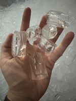 Machine à glace en tube à l'ammoniac industrielle en acier inoxydable Refroidissement par eau 1 à 30 tonnes Équipement de production de glace comestible