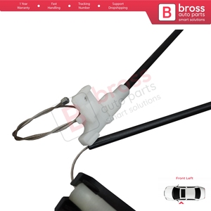 Kit de Reparación de Elevalunas Delantero Izquierdo BWR5140 para Terrano 2 R20 Serena 1 C23 Vito W638 Maverick U UNS 807010F015 - Product Image 4