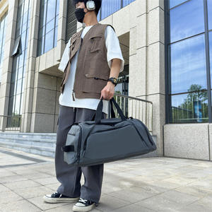 Hot Sale Fashion <b>Large</b> Capacity Training <b>Bags</b> Outdoor Women <b>Men</b> Gym Fitness Travel <b>Bags</b> Waterproof Casual Sports Duffel <b>Bag</b> - Product Image 6