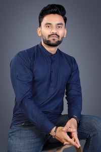 <b>Men</b> Cotton Short <b>Kurta</b> - Product Image 5