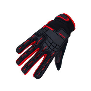 Gants tactiques en cuir Secure Knuckles Impact Safety Duty Heavy Hand Protective Breathable Comfortable 8 oz Thickness - Product Image 2