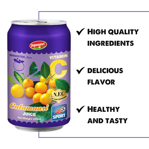 Jojonavi 330ml Natural Calamansi Juice Mangosteen Flavor ISO Manufactured Puree Free Sample Wholesale Private Label OEM ODM - Product Image 3