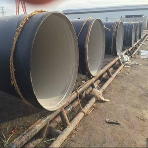 Tubería de Acero al Carbono con Revestimiento Plástico Externo y Mortero de Cemento Sanitario Interno para Suministro Municipal de Agua Potable - Product Image 3