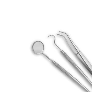 Retractor Roux de doble extremo de acero inoxidable no estéril de tres piezas, juego dental de instrumentos quirúrgicos - Product Image 3