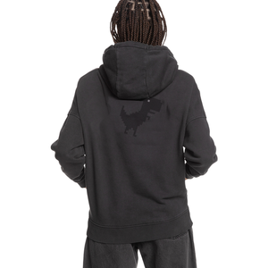 Sudaderas con capucha informales para mujer de algodón orgánico 100% grueso y pesado con logotipo personalizado, conjunto de pantalones de chándal y sudadera con capucha para mujer - Product Image 6