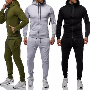 Customizable Pullover Cotton Fleece Track Jogger Sweat Suits for Women Embroidered Hooded Black Tracksuit Set for 100% Cotton - Product Image 6