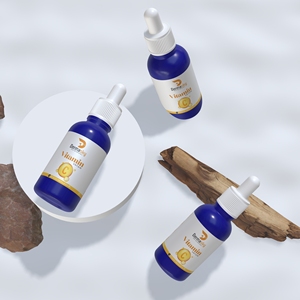 Dermasky authentique sérum à la vitamine C de haute qualité produit de soin de la peau liquide d'hydratation éclaircissant pour le visage de marque privée - Product Image 3