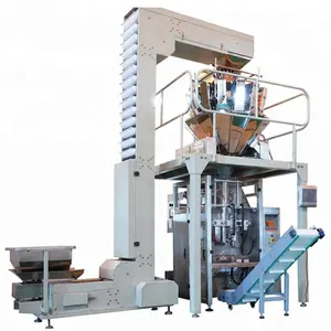 Automático 30g 50g 100g 500g weigher batata frita saco de chá máquina de embalagem vertical plátain chips Packing Machine