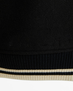 Chaqueta universitaria de lana 100% de alta calidad más vendida, Letterman de béisbol de estilo universitario con mangas de cuero y bordado de invierno - Product Image 3