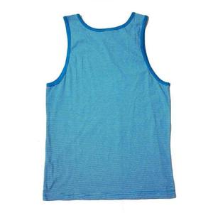 Camisetas sin mangas transpirables Gimnasio Fitness Chaleco Ropa de hombre Tallas grandes Algodón Poliéster Diseño a rayas Cuello redondo Verano Camisetas sin mangas para hombre - Product Image 2