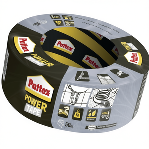 แพทเท็กซ์ เทปพาวเวอร์สีเทาเงิน ขนาดกว้าง 50 มม. x ยาว 50 ม. เทปผ้าสำหรับสำนักงาน - Product Image 3