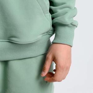 Sweat à capuche léger 100% en coton doux pour hommes, vêtements d'hiver et d'extérieur respirants avec poche avant et logo personnalisé, nouvel arrivage - Product Image 6