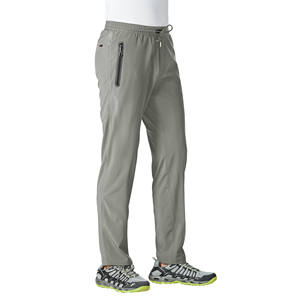 Breathable Casual Work Slim Fit Summer High Quality <b>Men's</b> Pants Customize Logo Design Fitness Training Pants <b>Men's</b> <b>Trousers</b> - Product Image 2