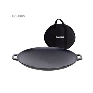 Ggubus 38cm gang BBQ nướng chảo nấu ăn ngoài trời Bếp cảm ứng & khí đung tương thích mở ngọn lửa sử dụng - Product Image 3