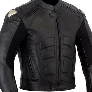 genuine leather motorcycle jackets Professional Leather Motorcycle Jackets Wholesale Best Design 2025 Leather Material OEM - Product Image 3