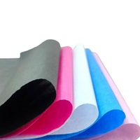 Emballage personnalisé en papier crépon pour vêtements/chaussures/sacs en cuir, emballage artisanal écologique et recyclable, usine propre