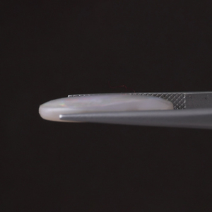 Opale blanche naturelle, pierre précieuse en vrac, 7,58 carats, taille ovale, 15x11 mm, certifiée IGI, taillée à la main, polie, vente en gros, fabrication de bijoux - Product Image 2