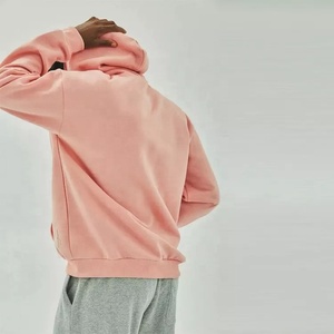 Sweat-shirt à capuche surdimensionné pour homme en molleton français personnalisé avec logo, 100% coton, poids lourd - Product Image 5
