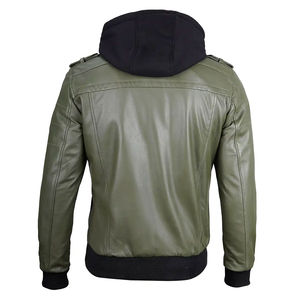 Tremding Design Chaqueta de cuero informal para hombre Stand Invierno Moda Artesanía de alta calidad Disponible Venta al por mayor Unisex - Product Image 2