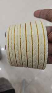 Brazalete de resina Rajasthani, brazaletes indios hechos a mano, joyería, accesorios de joyería Rajasthani - Product Image 5