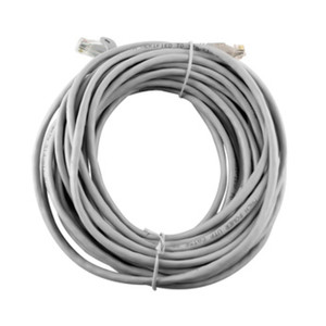 Cable LAN UTP con Conector RJ45/RJ45, Color Gris, Rollo de 20 Metros - Product Image 1
