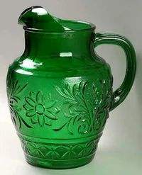 Pichet à eau en résine de polyester au design classique NATUREL Texture en résine avec motif tourbillon Aqua Abricot pour la cuisine Cadeaux de Noël - Product Image 4