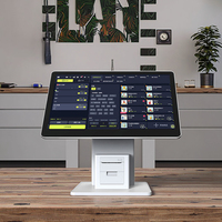 Vente en gros systèmes de point de vente à écran tactile de restaurant de caisse enregistreuse systèmes de point de vente avec imprimante thermique 58mm