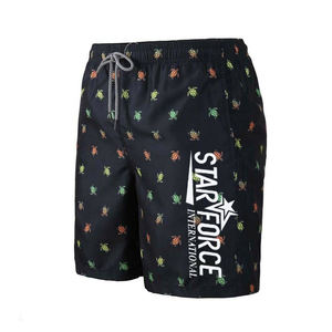 New Design Men's 100% Cotton 280 Gsm Heavyweight Shorts Casual Breathable Summer Shorts solid color shorts for men - Product Image 1