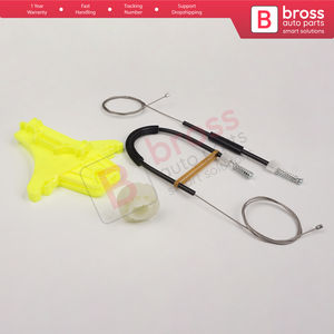 BWR5207 Kit de reparación de regulador de ventana trasera izquierda para Amarok MK1 2H 2010-22 camioneta de 4 puertas 2H7839401 Bross piezas de automóvil fabricadas en Turquía - Product Image 5