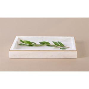 ถาดหินอ่อนสีขาวทรงรีถาดหินอ่อนธรรมชาติทำด้วยมือจานเสิร์ฟสุดหรูสำหรับตกแต่งห้องครัวทานอาหาร - Product Image 5