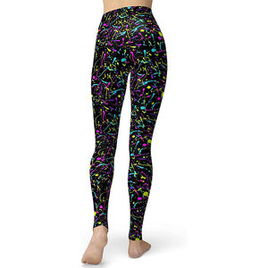 Legging pour femmes avec sublimation sur mesure Leggings à sublimation en polyester spandex - Product Image 6