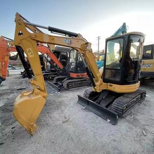 Mini pelleteuse Caterpillar 303.5 d'occasion Poids de fonctionnement de 1.8 à 3 tonnes Les composants principaux comprennent la pompe de boîte de vitesses du moteur Hydac Crawler - Product Image 6