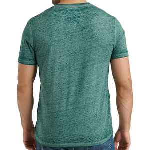 เสื้อยืดซักกรดของผู้ชายเสื้อยืดผ้าฝ้ายรุ่นเฮฟวีเวต300gsm ผู้ชายเสื้อยืดวินเทจ - Product Image 3