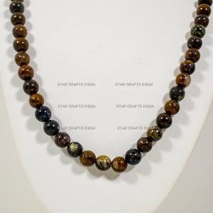 Collar más demandado Collar de cuentas de resina más vendido Joyería de resina de joyero con colgante tribal de resina Collar de cuentas de turquesa - Product Image 5