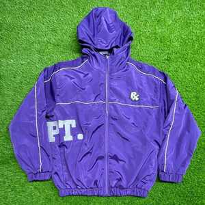 แจ็คเก็ตกันลมผู้ชายแบบขายส่ง ดีไซน์เนอร์ แบรนด์ดัง คอตั้ง ปักโลโก้ด้านหน้า น้ำหนักเบา กันน้ำ ระบายอากาศได้ดี สวมใส่สบายๆ - Product Image 6