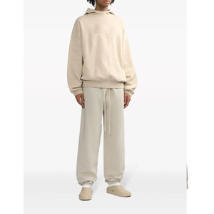 Sudadera con capucha de algodón impermeable forro polar transpirable OEM personalizado Sudadera con capucha de algodón impermeable polar OEM al por mayor - Product Image 2