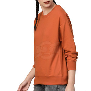 Sudadera Casual Extra Grande para Mujer, de Alta Calidad, Transpirable, Cuello Redondo, Manga Larga, Invierno, con Logotipo Frontal - Product Image 2