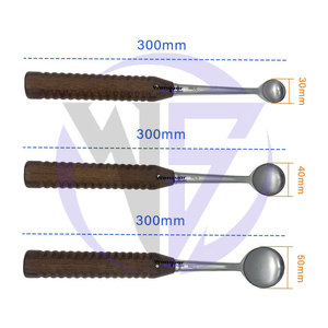 Selling <b>Bone</b> Curette Spoon with Wooden Handle Orthopedic <b>Surgical</b> Tool 3 Types 30mm 40mm 50mm Wenquar <b>Surgical</b> <b>Instruments</b> - Product Image 6