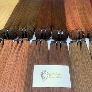 Vente en gros de produits capillaires de haute qualité un donneur SDD os droit avec de nombreuses couleurs différentes 100% véritables extensions de cheveux humains - Product Image 5