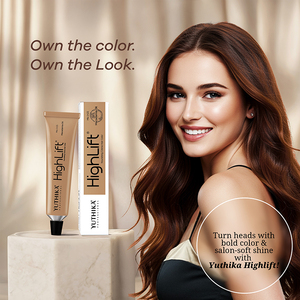 Yuthika Chuyên Nghiệp Cao Nâng 900U Siêu Cô Gái Tóc Vàng 50G Tóc Màu Kem 100% Màu Grey Bảo Hiểm Vĩnh Viễn Màu Tóc Cho Phụ Nữ Người Đàn Ông - Product Image 5