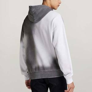 เสื้อฮู้ดที่กำหนดเองวินเทจสีเทาฝรั่งเศสเทอร์รี่โอเวอร์ไซส์เฮฟวี่เวท450จางหายไปจากแสงแดด - Product Image 2