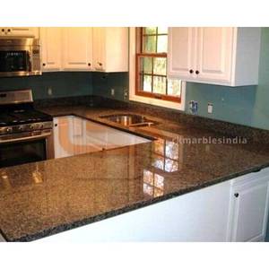 Azulejo de granito marrón miel de estilo moderno y losa grande pulida con llama pulida para aplicación en exteriores - Product Image 6