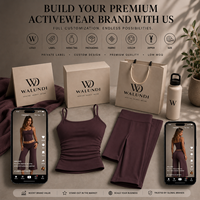 Set Yoga 2 Potong Atasan Crop Leher Tinggi Wanita Legging Capri Pinggang Tinggi Logo Kustom MOQ Rendah Grosir Kebugaran