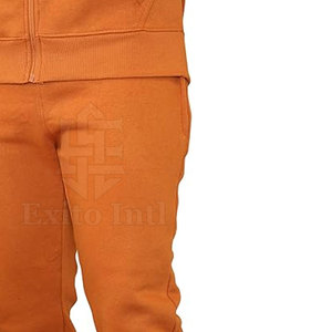 Traje Deportivo Ligero y Transpirable para Hombre, de Primera Calidad, con Logotipo Personalizado, Estilo Único, Cierre de Cremallera, 100% Algodón, Tallas Grandes - Product Image 3
